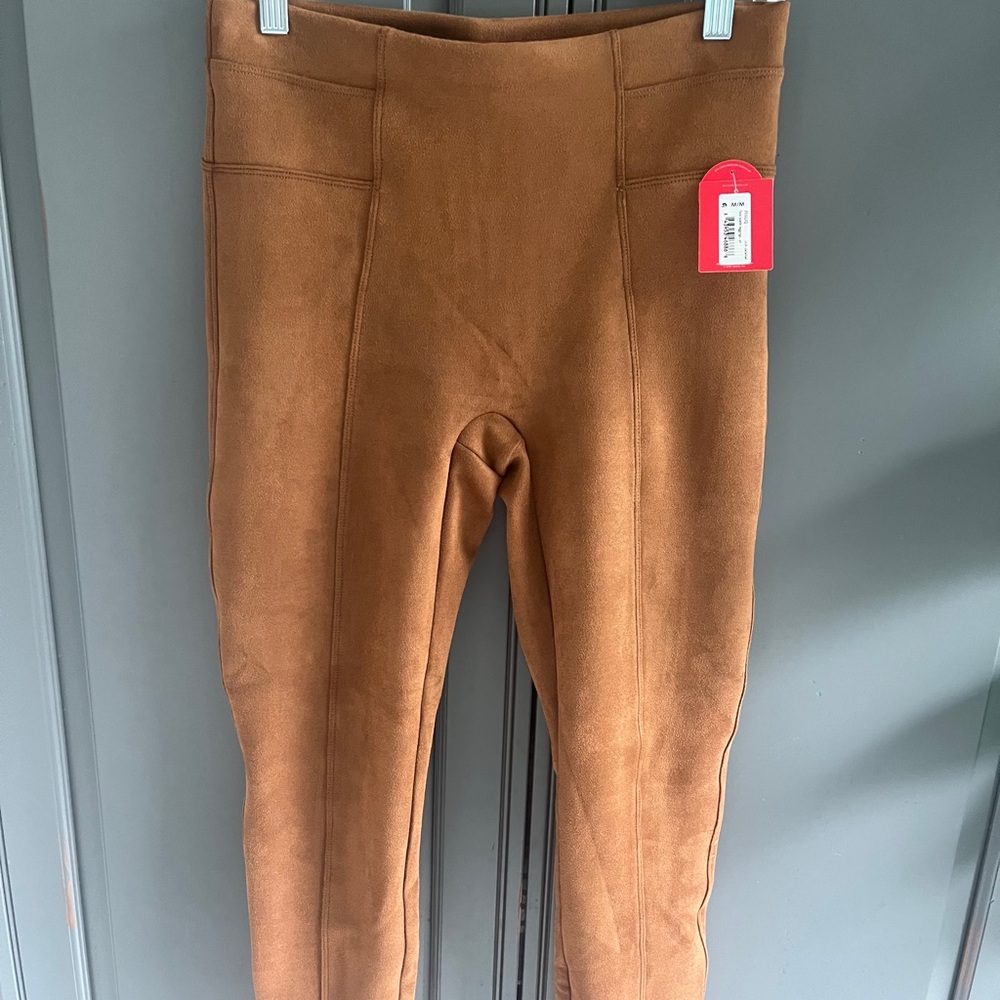 SPANX Tan Leggings Seamless Comfort and Flexibility